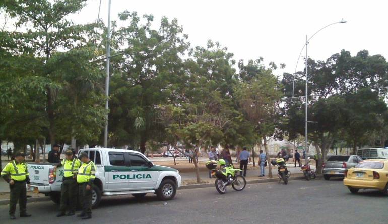 Lugar de la explosión