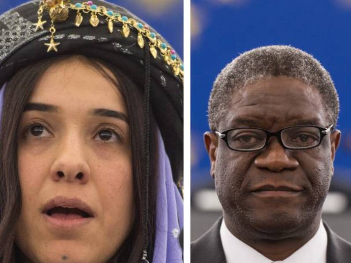Nobel de Paz para Mukwege y Murad por combatir violencia sexual en guerra