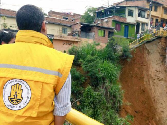 En la temporada de lluvias, se atendieron 725 casos de riesgo en Medellín