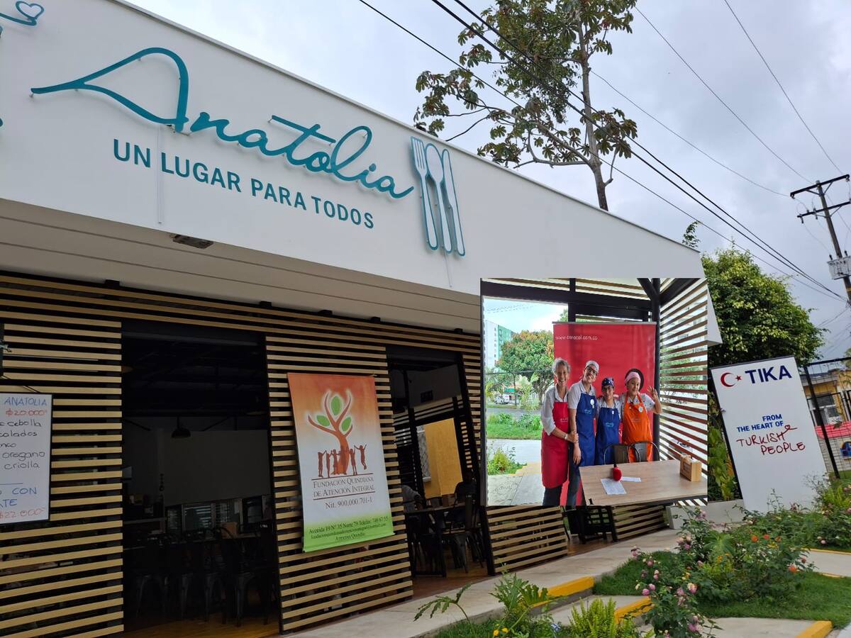 Anatolia “Un lugar para todos” restaurante atendido por jóvenes con discapacidad cognitiva, Armenia