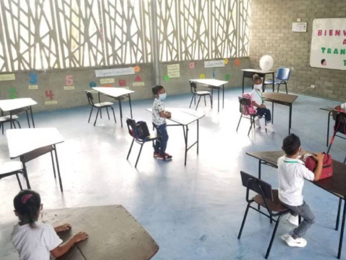 Más del 70% de los colegios han retomado la presencialidad en Cartagena
