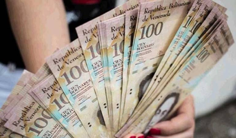 Billetes venezolanos.