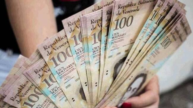 Billetes venezolanos.