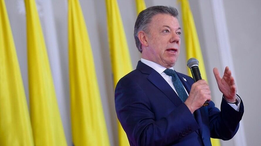 Juan Manuel Santos reiteró, sobre la coyuntura de Odebrecht, que los responsables deben pagar. Foto: Colprensa