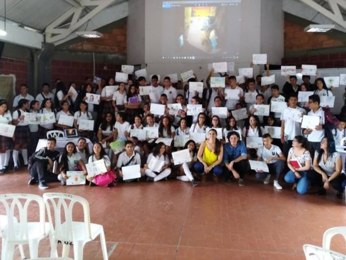 La literatura pinta bien, en colegio Ciudadela del sur de Armenia