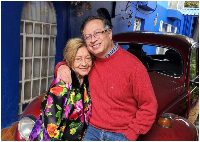 Foto tomada de la cuenta de X de Gustavo Petro