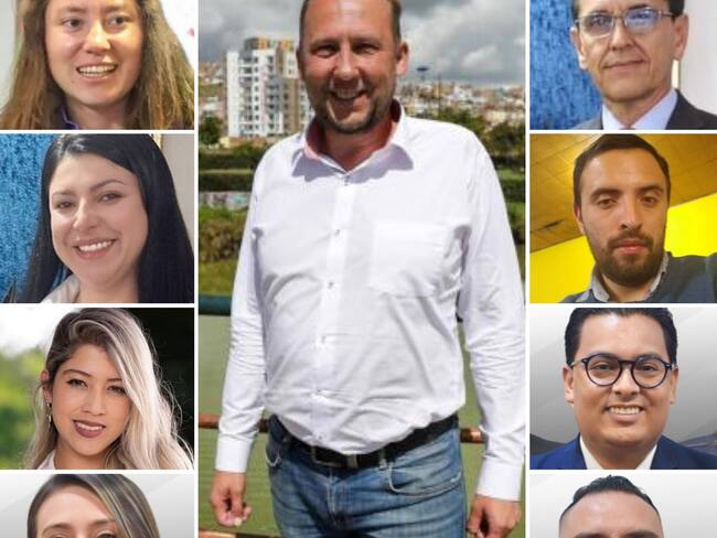 Funcionarios de la Alcaldía de Tunja y concejales de la ciudad de quienes piden investigación. Imagen | Caracol Radio