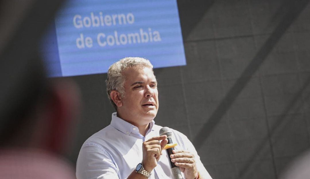 Iván Duque, presidente de Colombia.