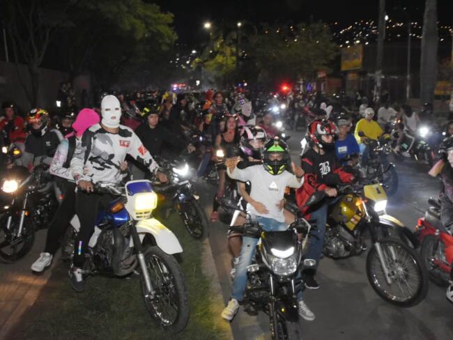 Moteros cancelaron rodada de Halloween para este 31 de octubre en Bogotá
