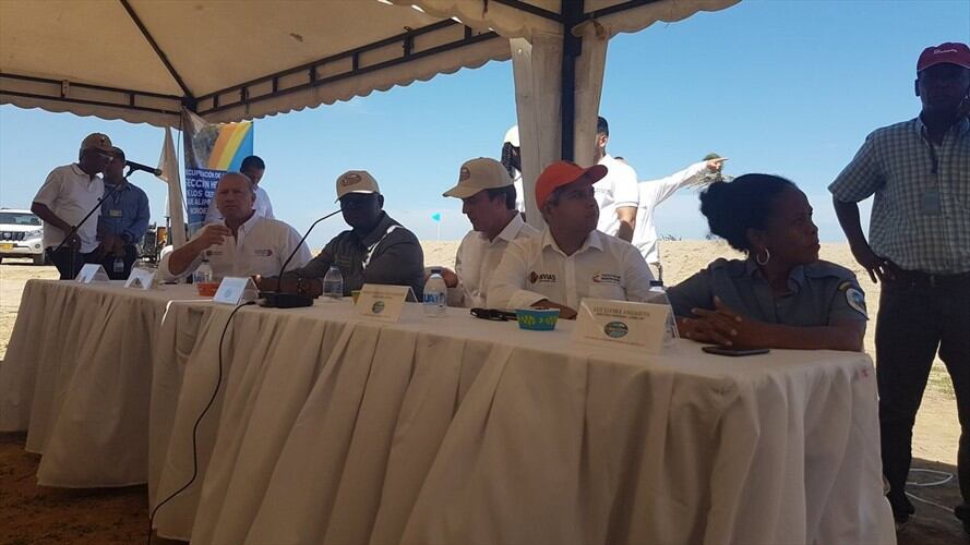 La Ciénaga Grande se vio afectada por la sedimentación y salinidad que comenzó a acumularse en grandes proporciones. Foto: Corpamag