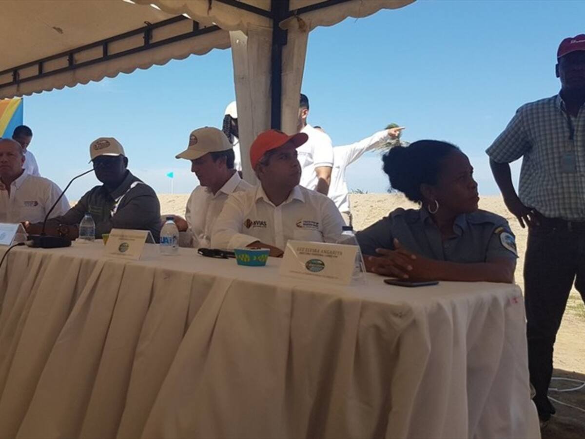 Minambiente y Corpamag entregan obras hidráulicas en Ciénaga Grande de Santa Marta