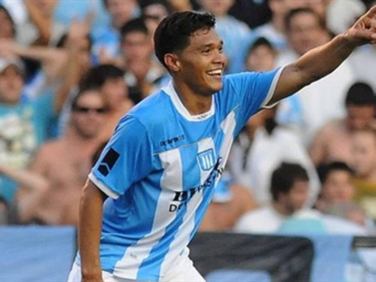 Teófilo Gutiérrez le dió la victoria a Racing sobre Rafaela en fútbol argentino