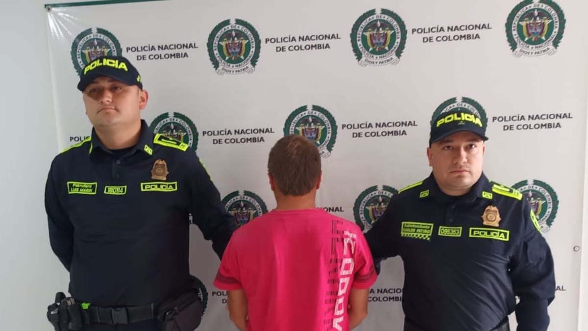Hombre es capturado por un delito sexual con una menor de 14 años en Caldas