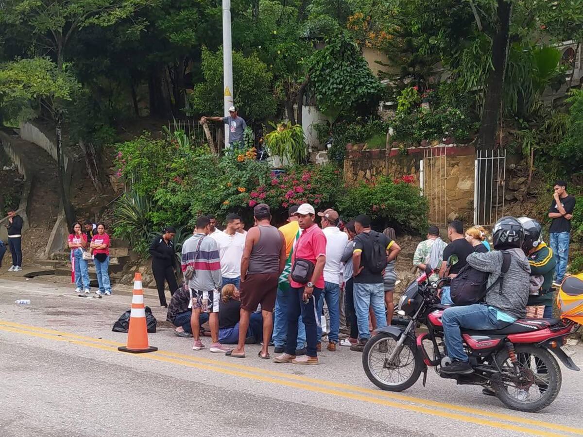Motociclista murió en San Juan Nepomuceno- Bolívar tras chocar con una camioneta