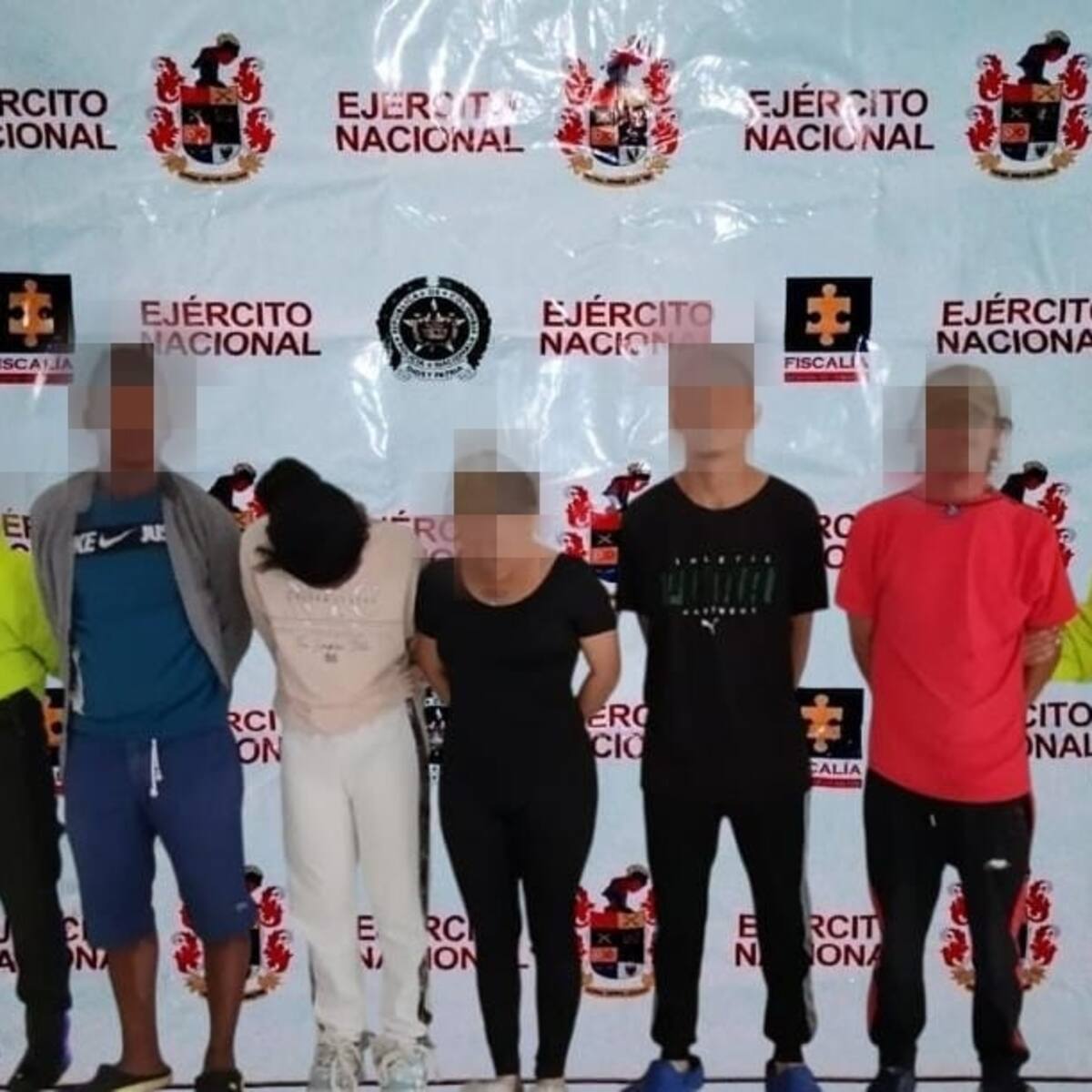 Con la captura de cuatro personas, el ejército dice que desmanteló el grupo Los de Nariño