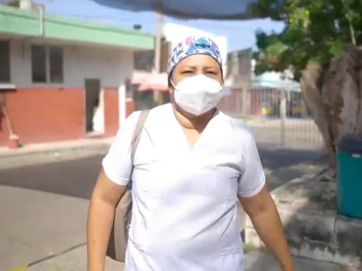 Verónica Machado, enfermera de Sincelejo, será la primera vacunada
