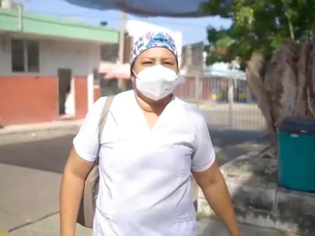Verónica Machado, enfermera de Sincelejo, será la primera vacunada