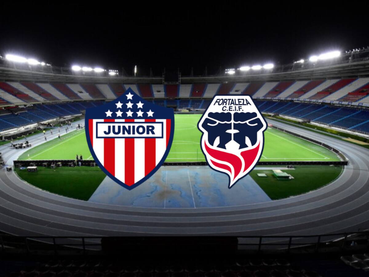 Junior vs. Fortaleza por Liga Colombiana: posibles alineaciones, hora y dónde seguir EN DIRECTO