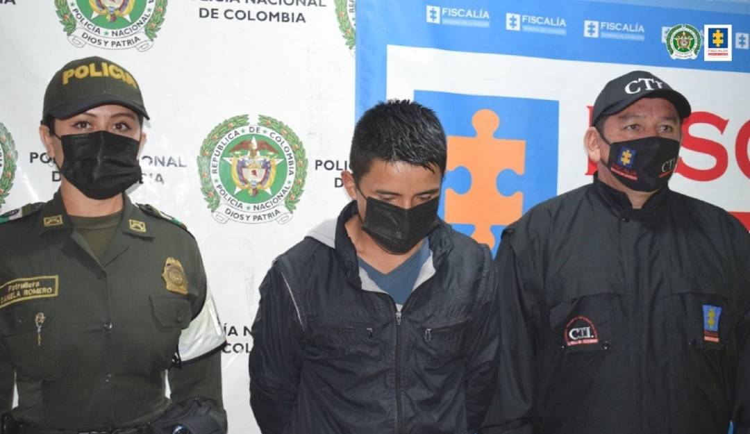 Foto: Fiscalía Huila- Cristian Eduardo Penna Guagas