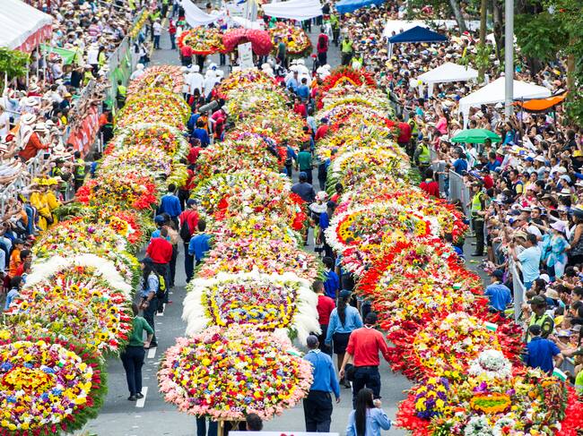 Feria de las Flores. Foto: Getty Images