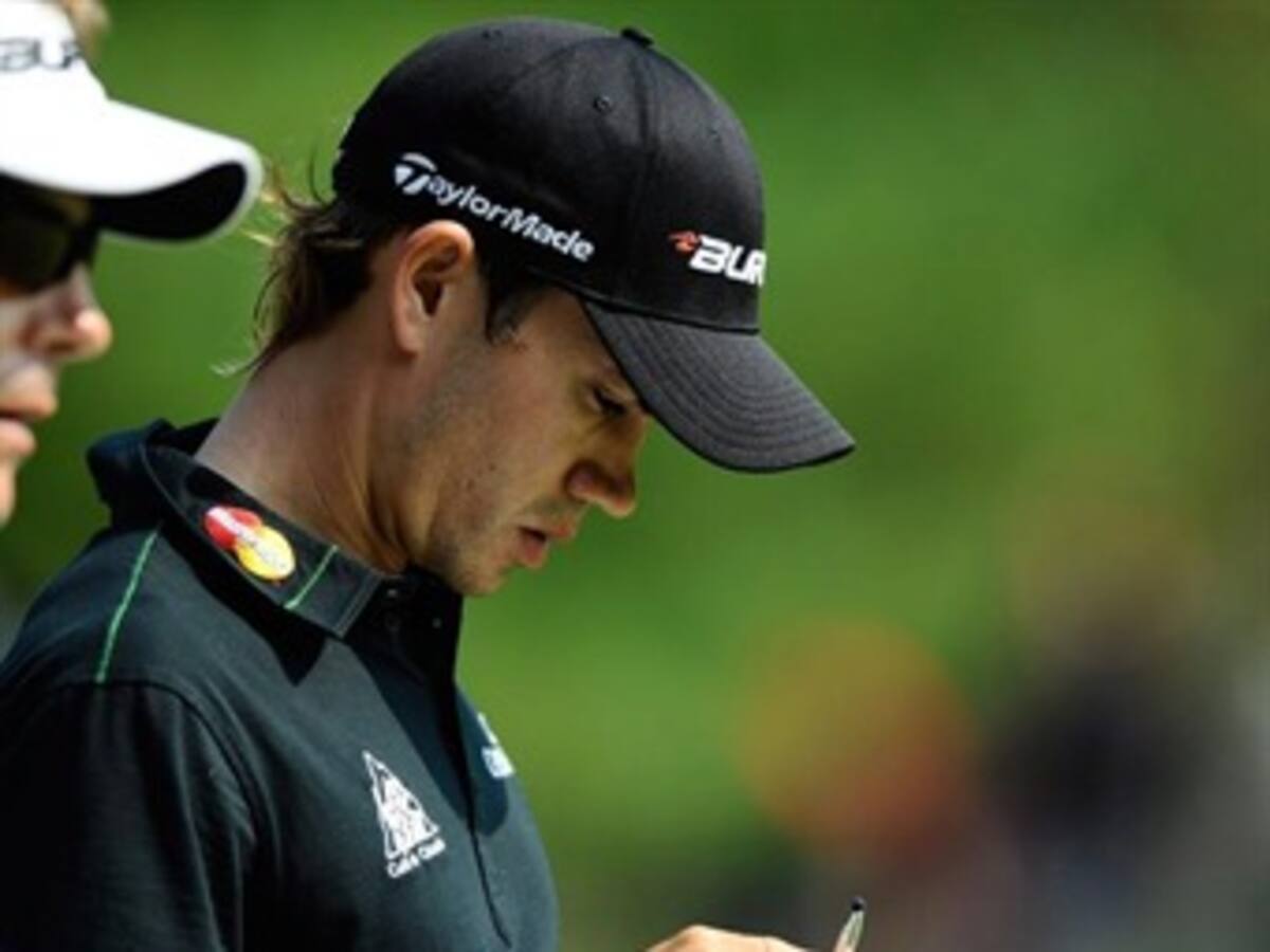 Camilo Villegas pasó el corte en el Deutsche Bank de Golf