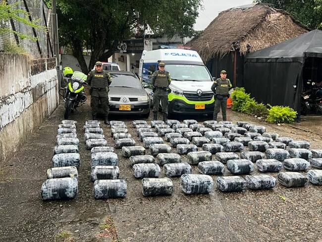 Cargamento de marihuana en el Tolima