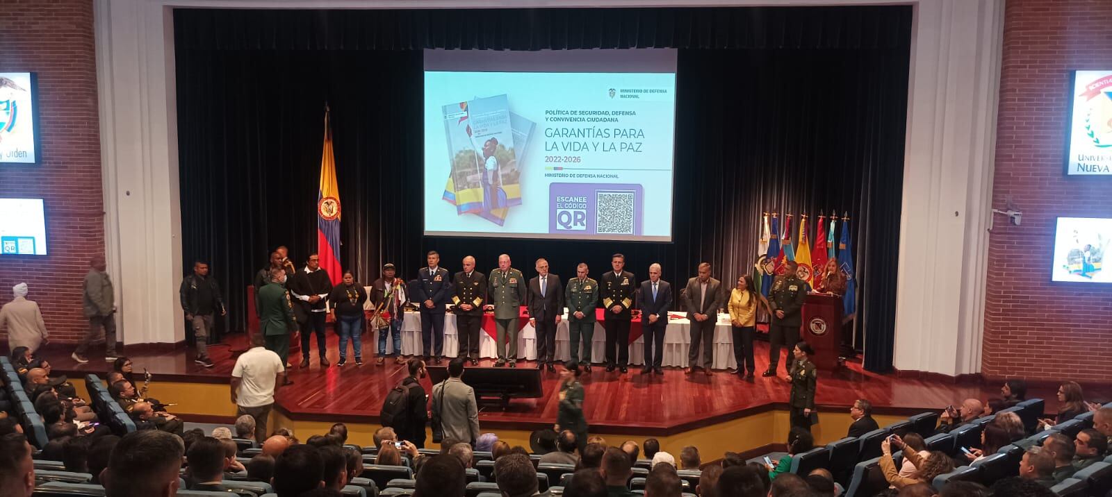 Mindefensa y la cúpula militar, presentación de la estrategia de Seguridad y Defensa nacional