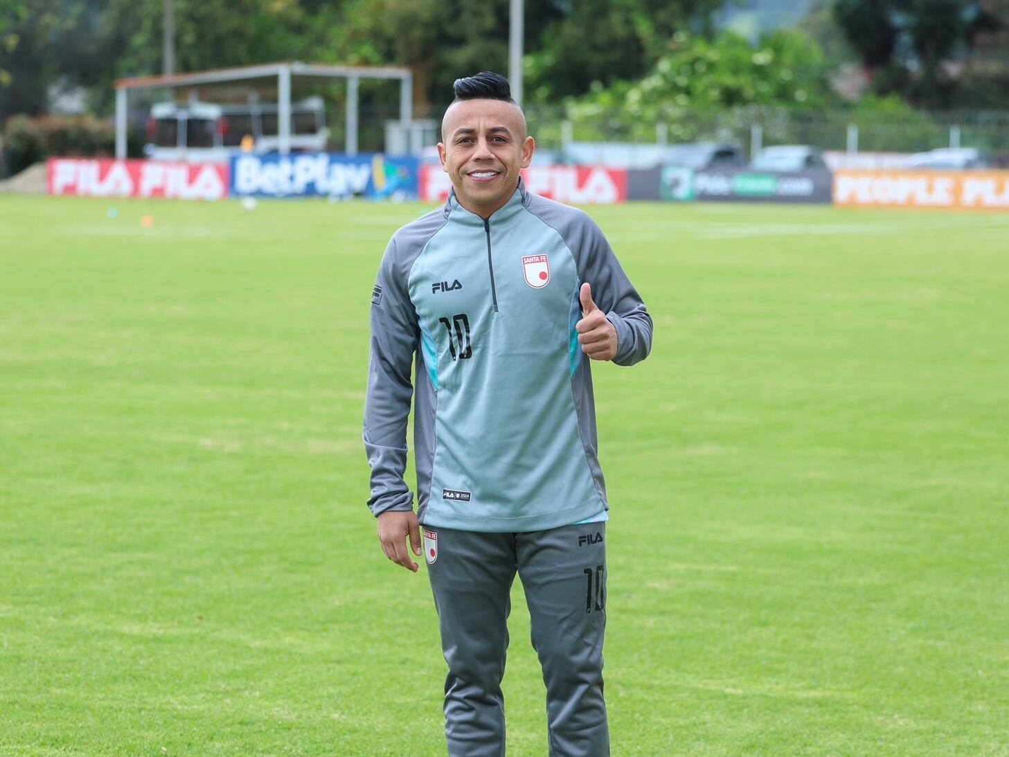 Vladimir Hernández, refuerzo de Independiente Santa Fe para la Liga 2024-II / @SantaFe