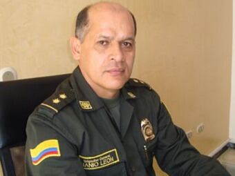 Janio León Riaño, residente de la casa robada, es hermano del director de la Policía Nacional, el general José Roberto León Riaño. Foto: Archivo