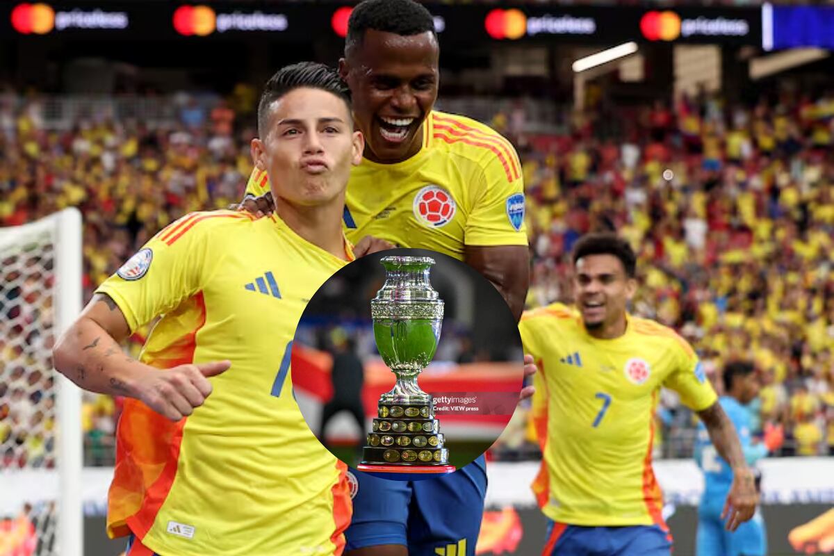 James Rodríguez celebra su gol - Copa América (Photo by Jamie Squire/Getty Images) / Jamie Squire