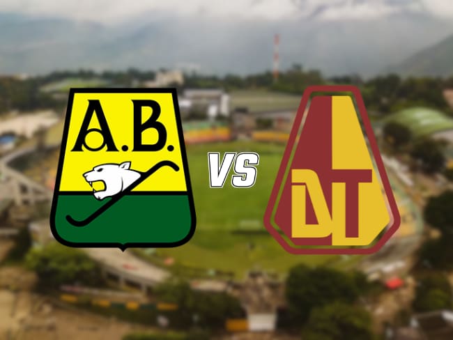 Bucaramanga vs. Tolima liga colombiana / Composición Caracol Radio