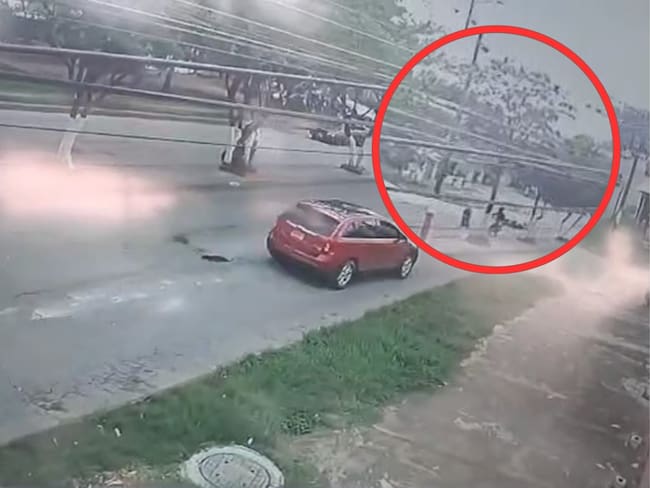 Accidente de tránsito en Portales del Norte en Ibagué