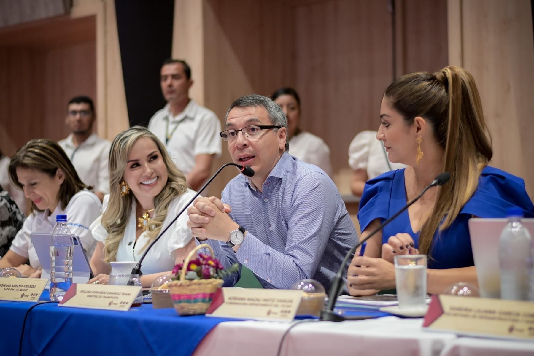 William Camargo, ministro del Transporte