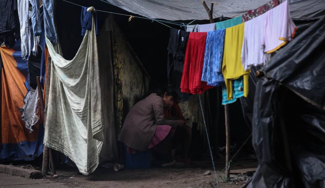 Comunidades desplazadas y confinadas / Cortesía Colprensa