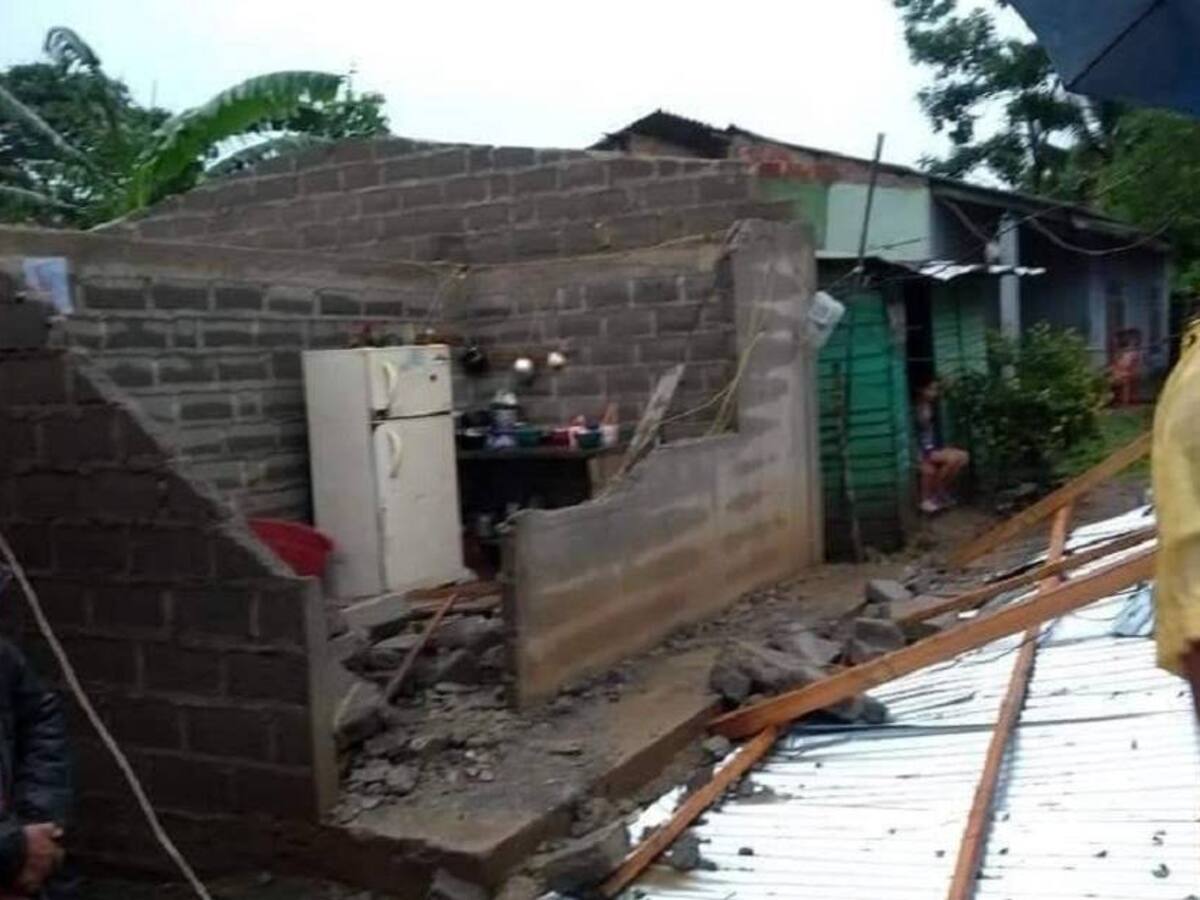 Vendaval en Córdoba causó la muerte de un ciudadano y arrasó con cultivos