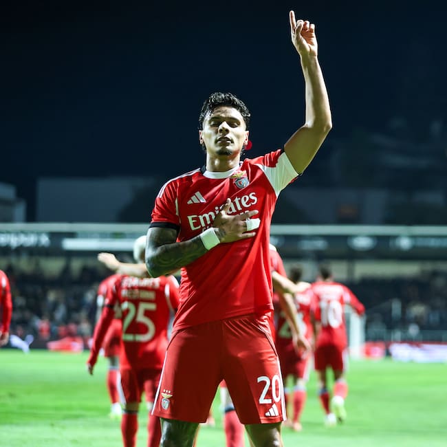 Benfica gana con un golazo de Richard Ríos en la Copa de Portugal: véalo acá