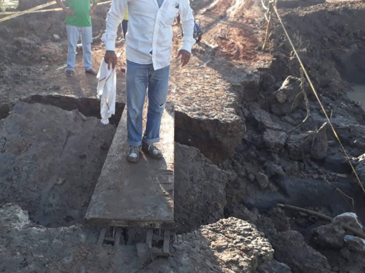 Caída de puente provisional vuelve a dejar aislado a Granada de Sincé