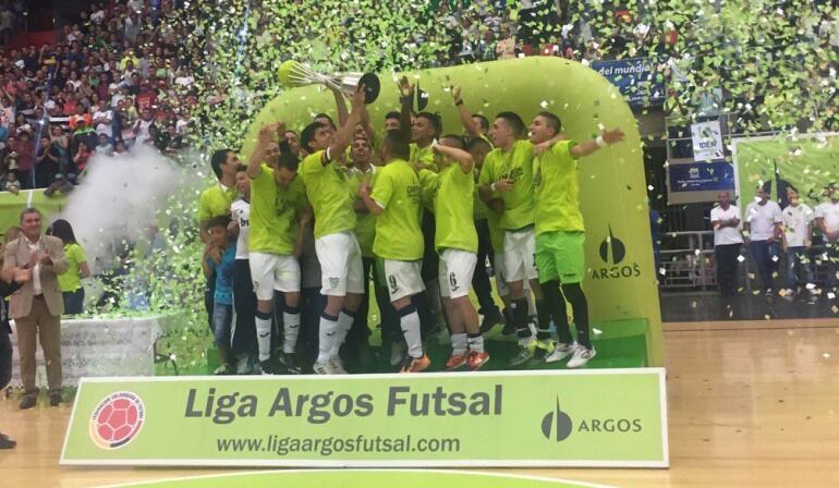 Foto tomada de Twitter @LigaArgosFutsal 