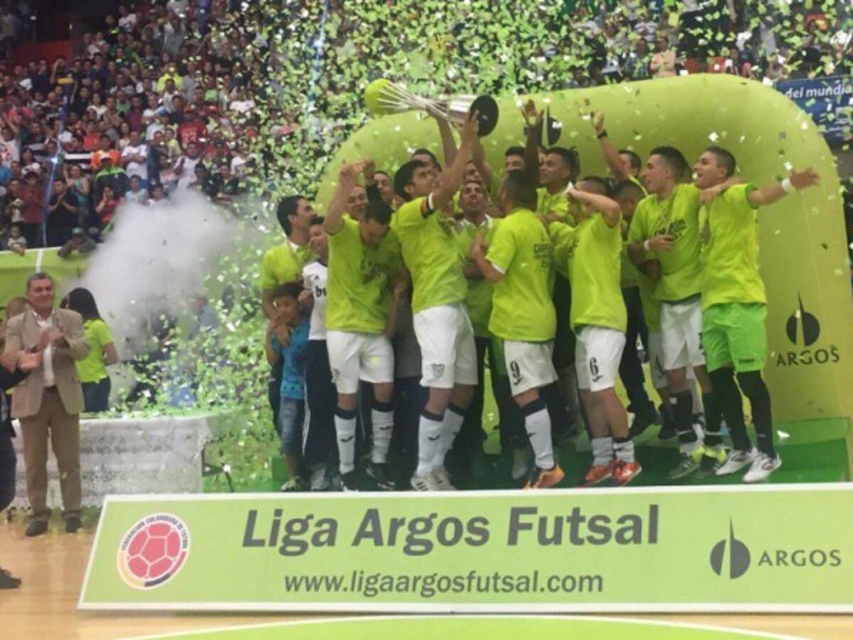 Real Antioquia, campeón de la Liga Argos Fútsal
