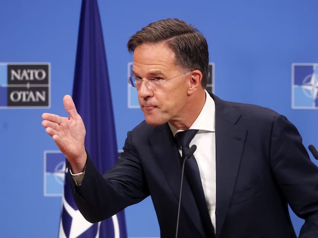 El nuevo Secretario General de la OTAN, Mark Rutte.
EFE/EPA/OLIVIER HOSLET