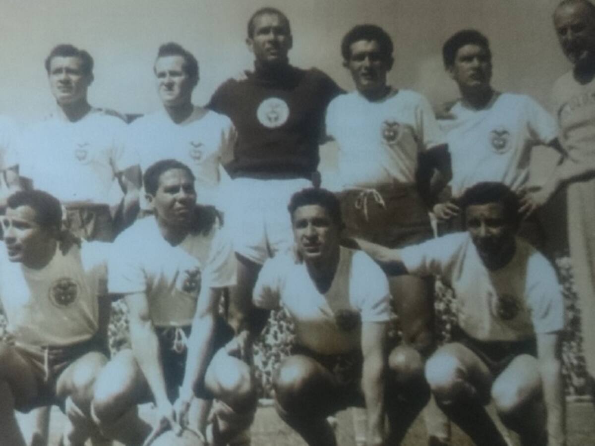 Colombia 1957, primer equipo que jugó una Eliminatoria contra Uruguay y Paraguay