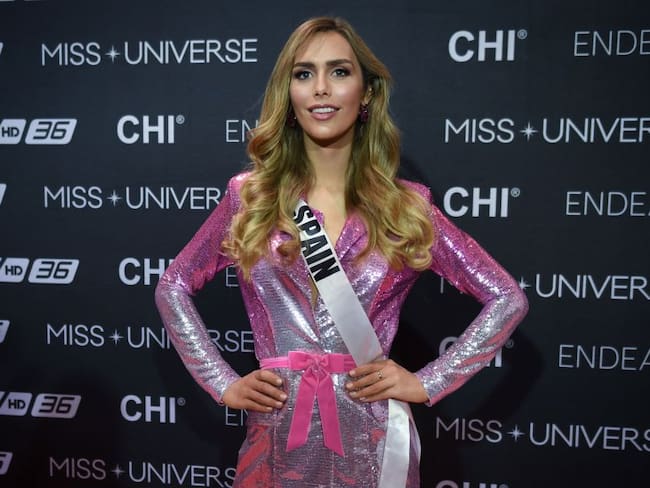 El polémico y transparente vestido de Miss España