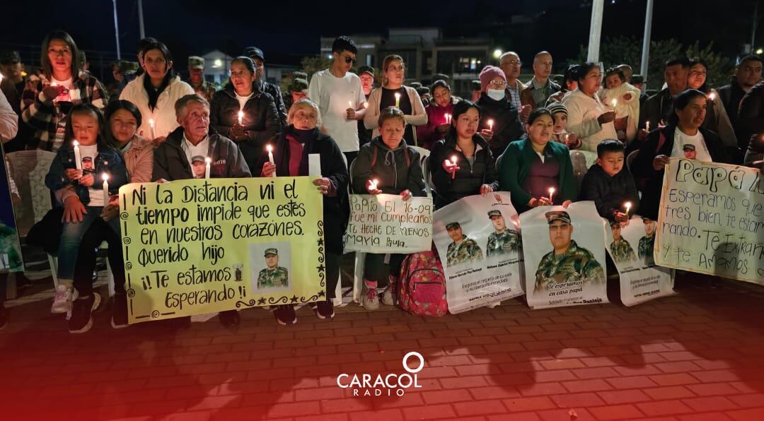 Familia de militares secuestrados piden su pronta liberación | Foto: Caracol Radio