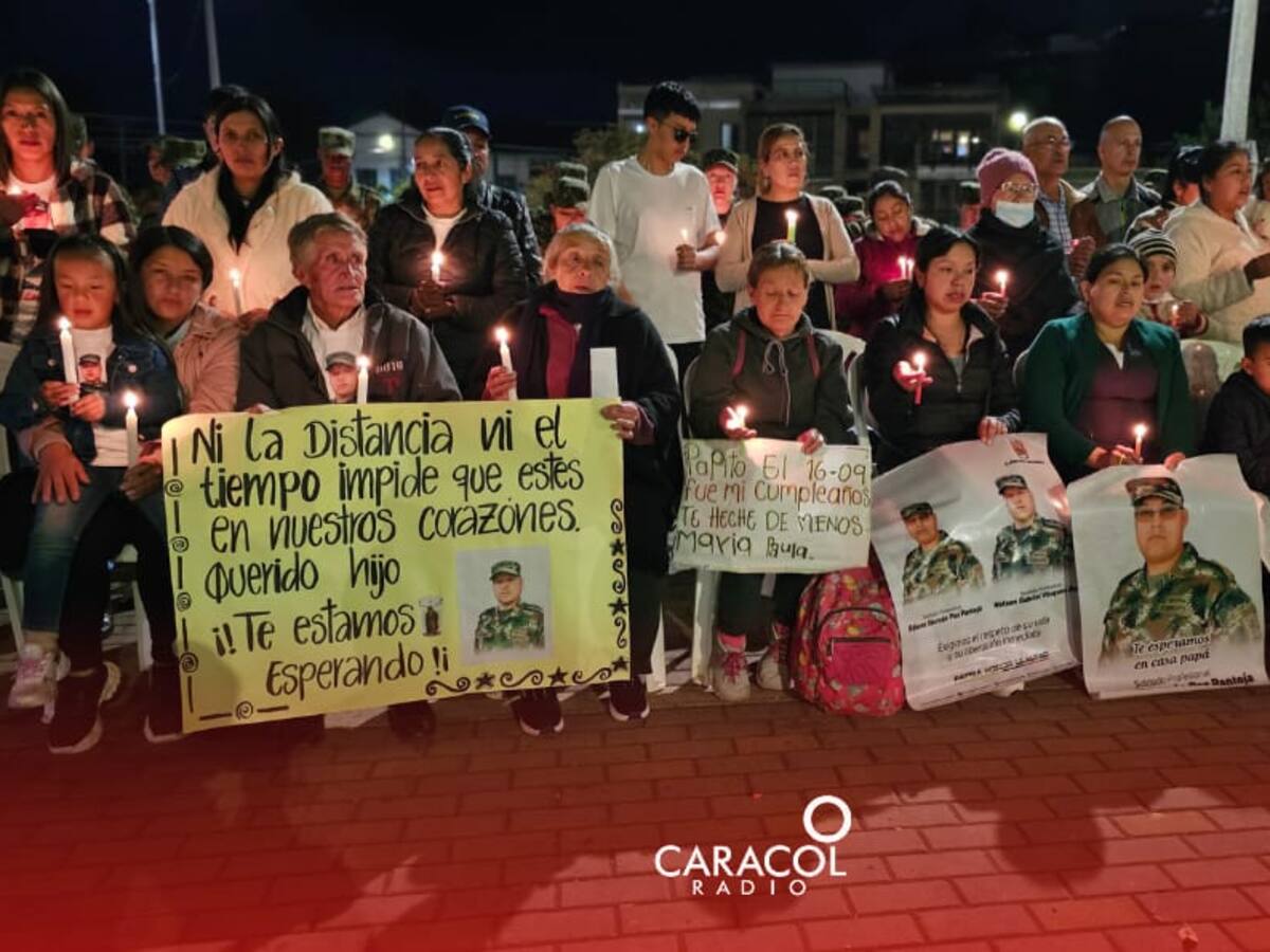 Familia de soldados nariñenses secuestrados reciben con esperanza noticia de su liberación