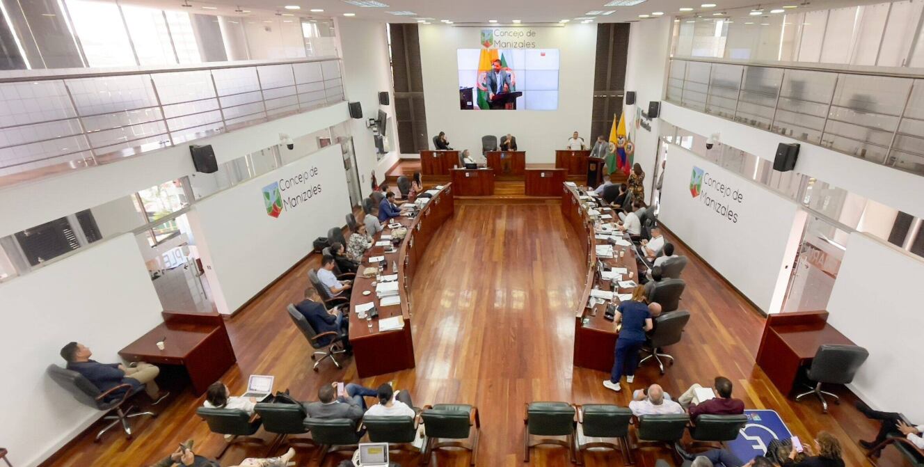 Imagen de archivo del Concejo de Manizales