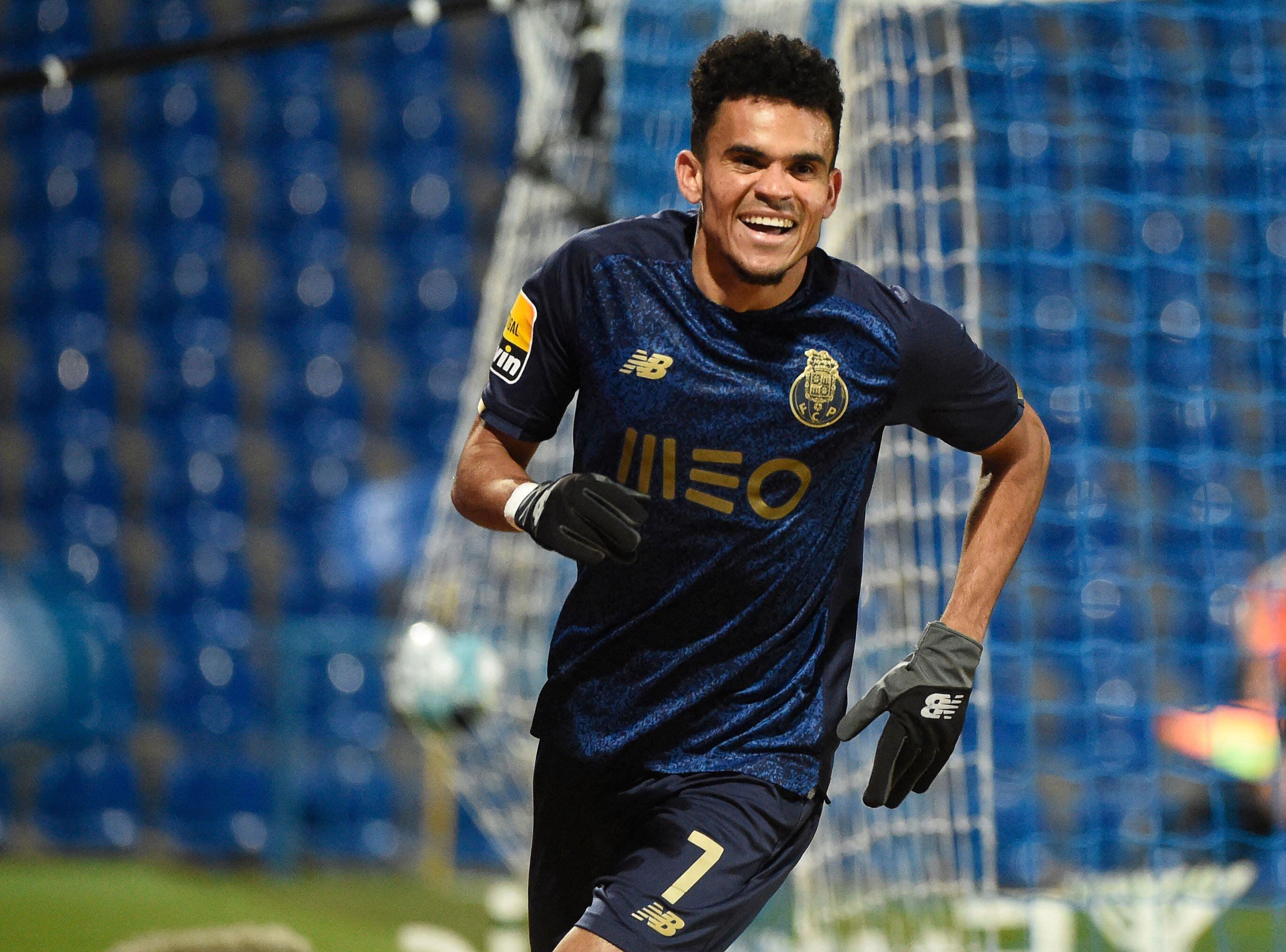 Luis Díaz durante su tiempo vinculado al Porto. (Photo by MIGUEL RIOPA / AFP) (Photo by MIGUEL RIOPA/AFP via Getty Images)