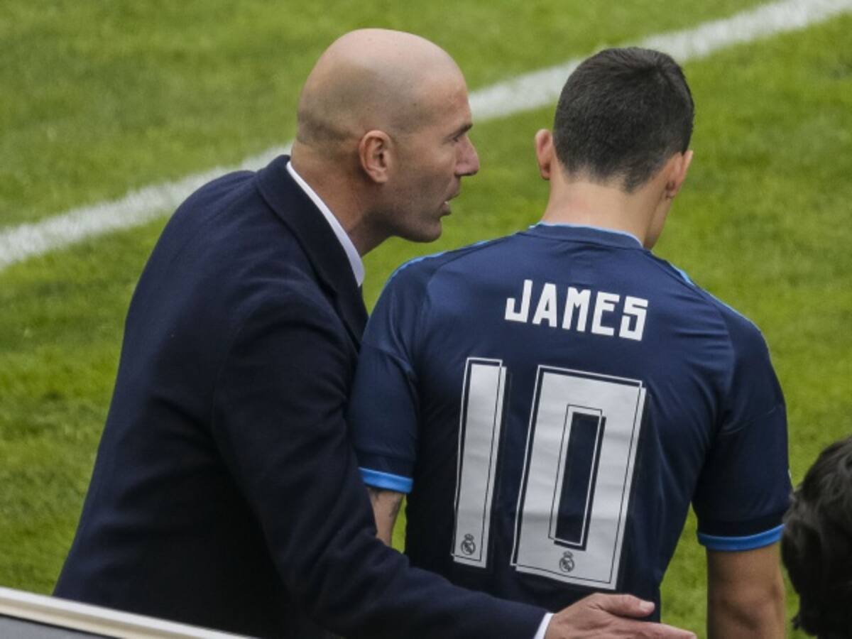 James se va a quedar en el Real Madrid: Zidane