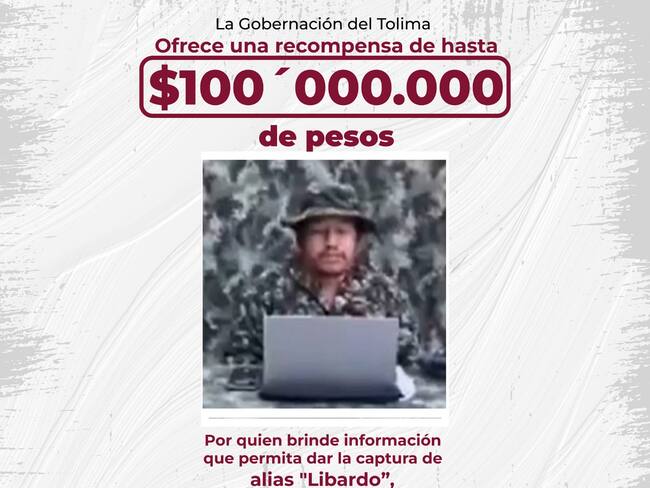 Alias 'Libardo González' es cabecilla del frente Ismael Ruiz