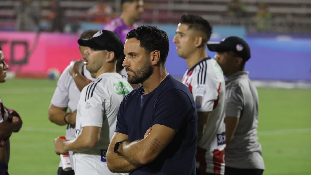 Sebastián Viera tras debut como DT del Junior: “Encontramos un plantel descompensado en posiciones”