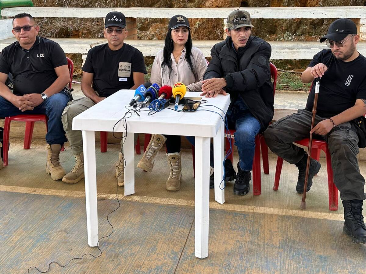 Desde el Cauca hablan los negociadores de las disidencias de ‘Iván Mordisco’